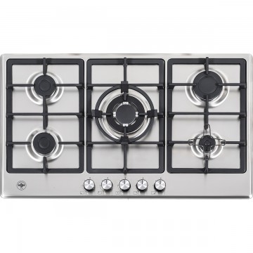 La Germania P90 5C LAG XV GPL Εστία Υγραερίου Αυτόνομη Inox 86x51εκ. Ασημί